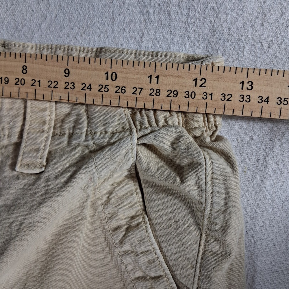 American Eagle Outfitters Stretch Cargo Pants Stretch Women Size 00 Khaki Beige - Picture 5 of 12
